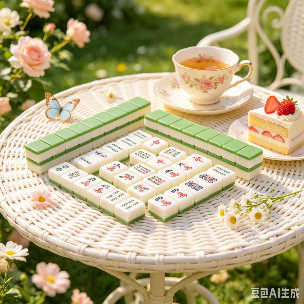 camping leisure mahjong set