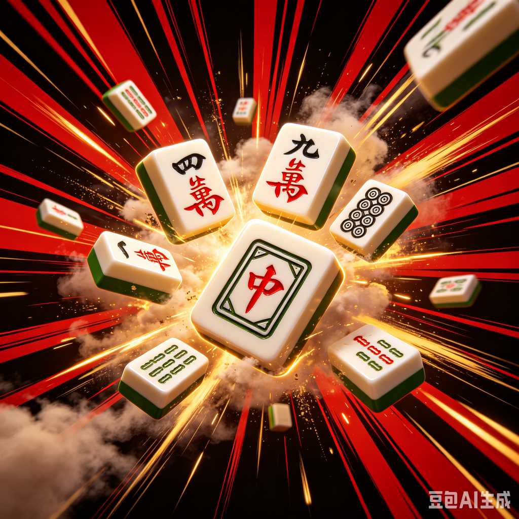 glossy mahjong tiles