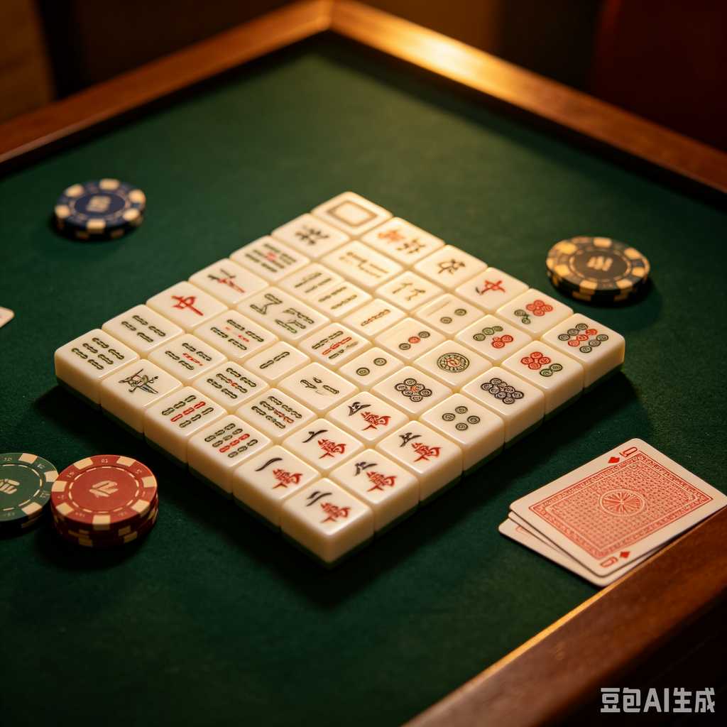 fine polished mahjong set
